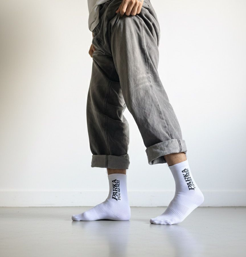 Medias Parka Lettering