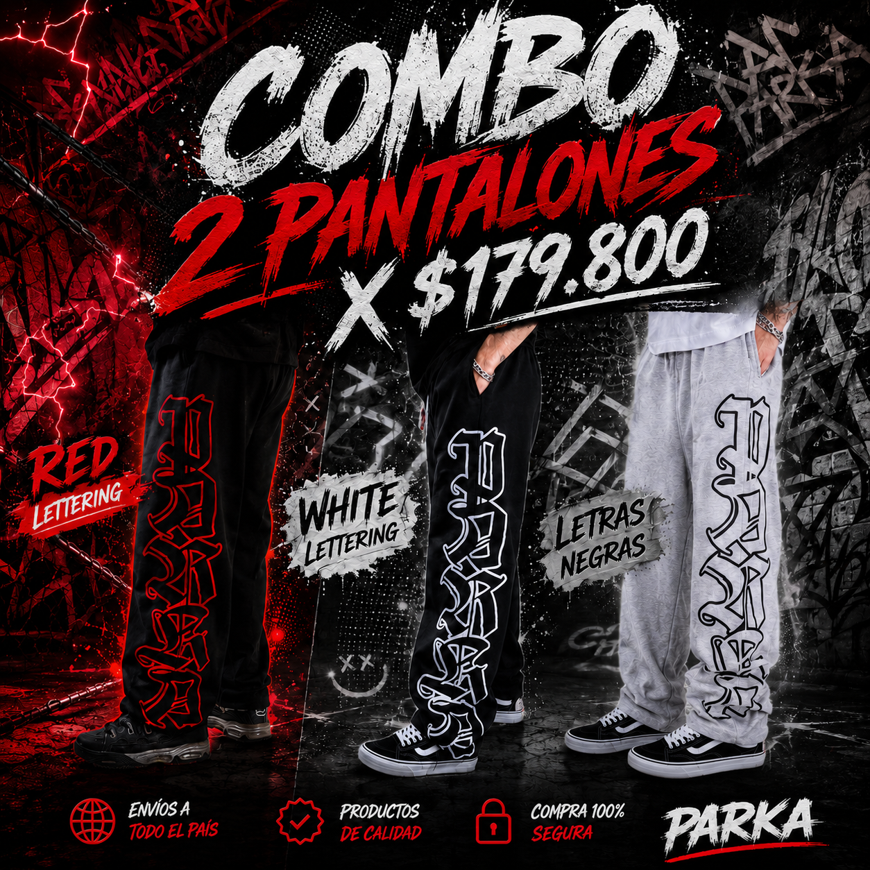 (COMBO) 2 Pantalones