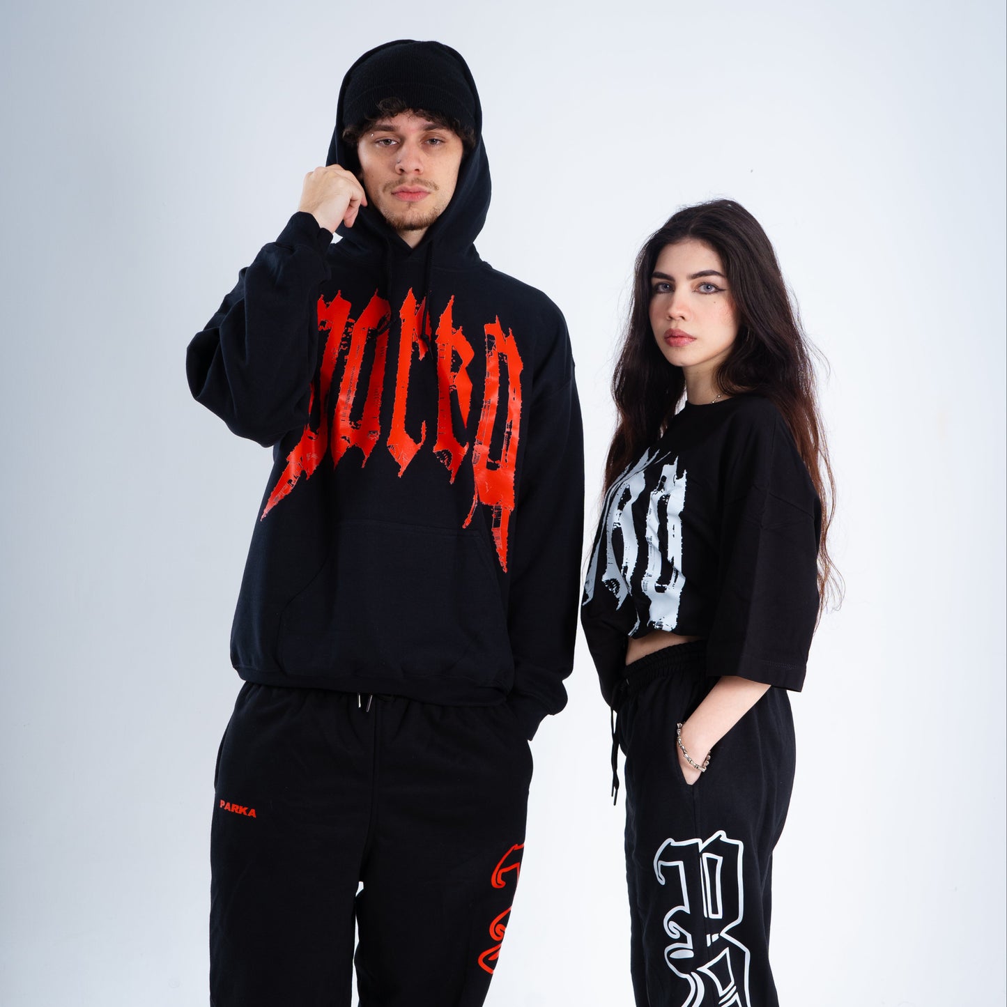 Hoodie Parka Red Fury