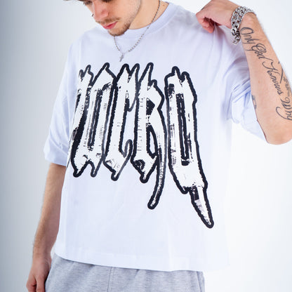 Camiseta Blanca White Lettering